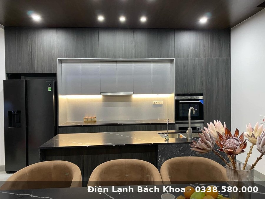 Thợ Sửa Bếp Từ Tại Nhà Hà Nội – Gọi Là Có Mặt Ngay Bếp từ lắp đặt trong gian bếp gia đình tại Hà Nội