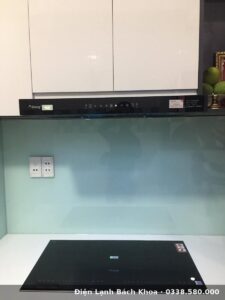 Bếp từ âm bàn lắp đặt hoàn thiện - dịch vụ Điện Lạnh Bách Khoa
