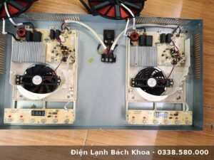 Sửa chữa bếp từ tại nhà - kiểm tra quạt tản nhiệt và board công suất